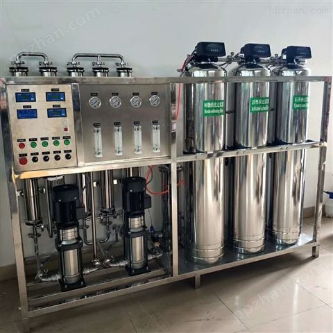 水处理黄埔开发区生物医疗二级反渗透纯化水设备生产