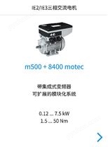 IE2/IE3 m500三相交流电机 + 8400 motec