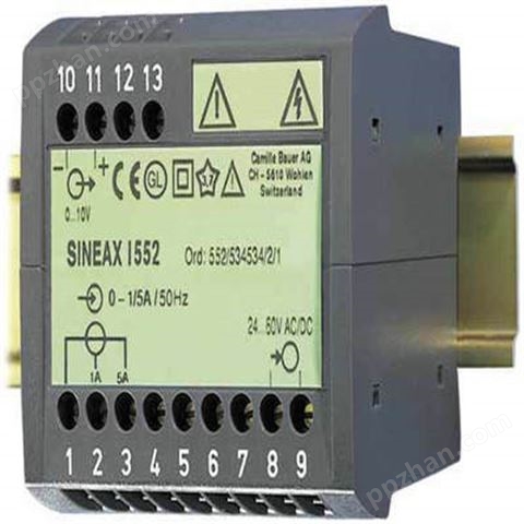 电量测试显示-导轨式单功能变送器-不带显示变送器-德国SINEAX I552