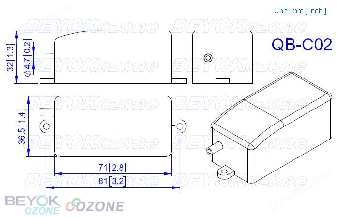 双气囊气泵 QB-C02 图片