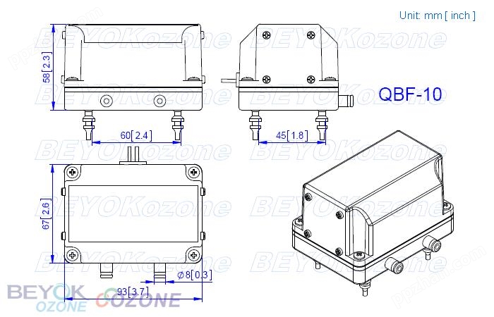 铝壳气泵 QB-F10 图片