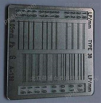 德国IBA 38型线对卡分辨率测试卡